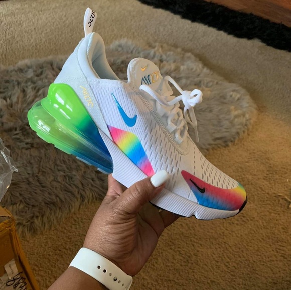 nike air max 270 womens rainbow